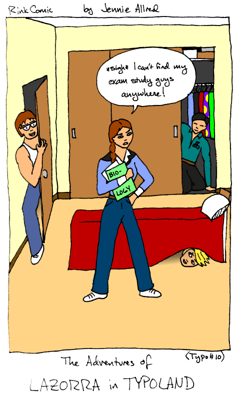 LaZorra Typo #11: Study Guys