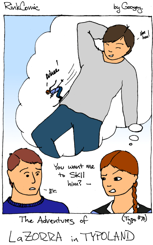 LaZorra Typo #70: Skii