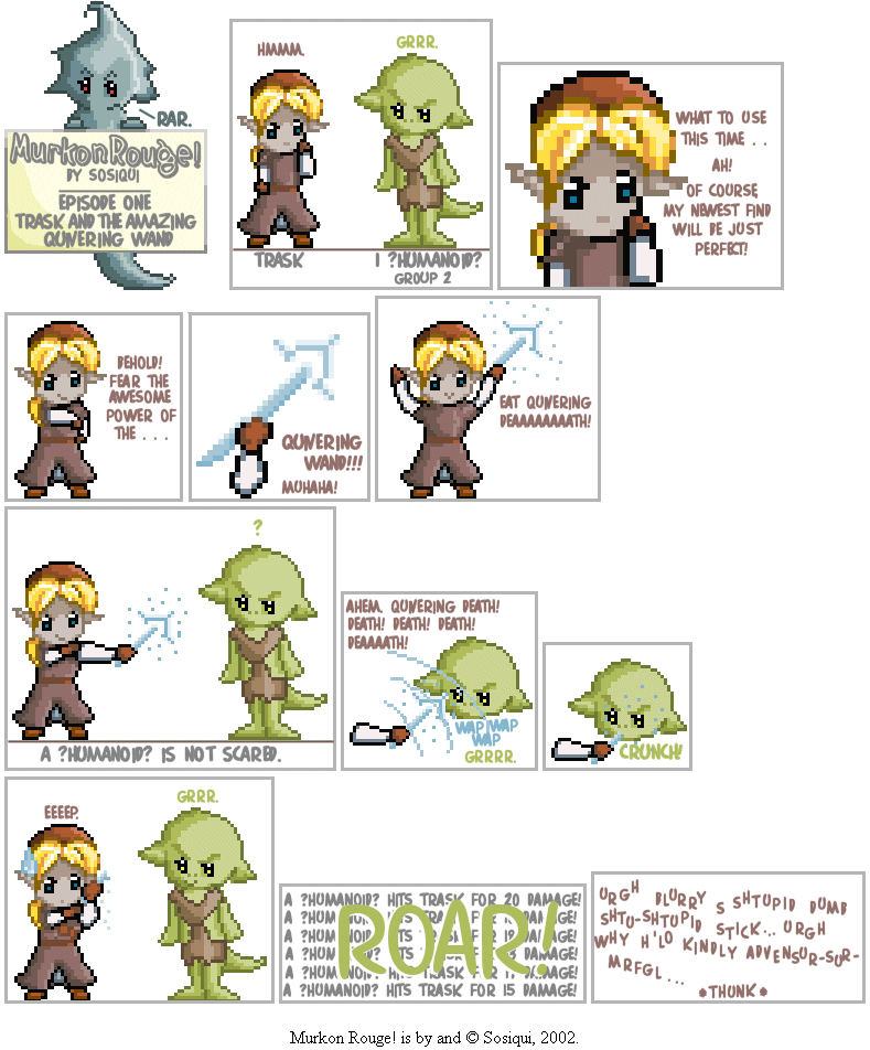 Murkon Rouge #1: Trask and the Amazing Quivering Wand