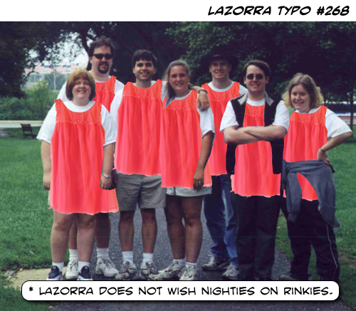 LaZorra Typo #268: Nighty