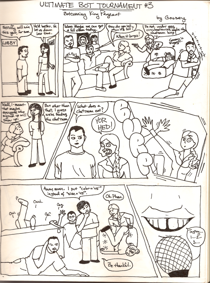 UBT #3: Botcoming King Pageant, Part 1