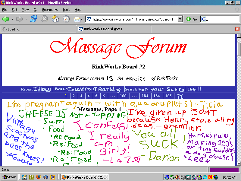 Massage Forum
