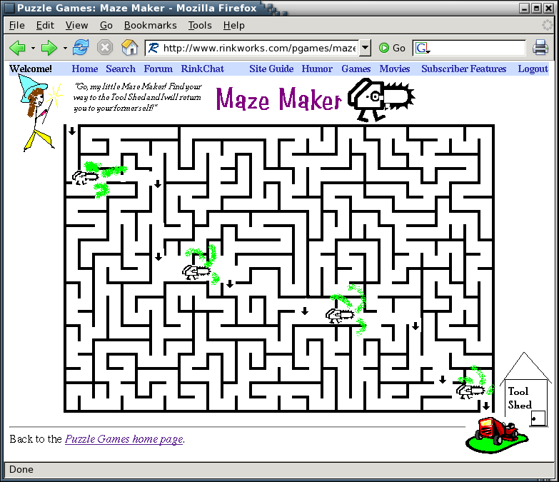 Maze Solution #8