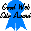 Good Web Site Award Ribbon